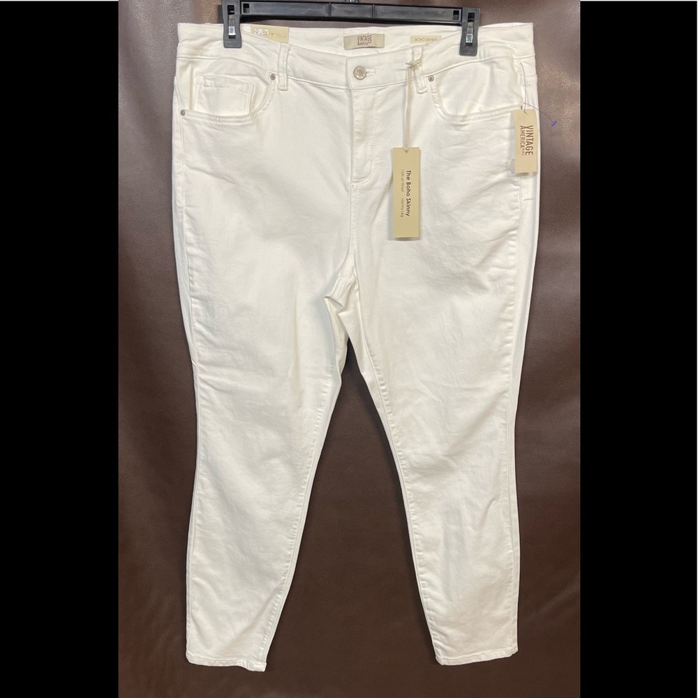 Vintage America Boho Skinny Jeans